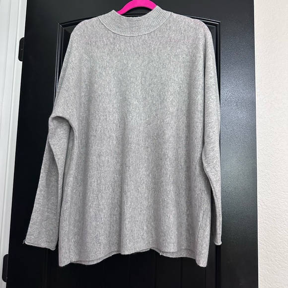 ANTONIO MELANI Sweaters - ANTONIO MELANI Light Gray Women's Turtleneck Sweater💯Cashmere.